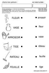 Lecture - Printemps : Maternelle 2 - PDF à imprimer