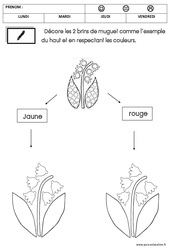 Graphisme - Muguet : Maternelle 1 - PDF à imprimer