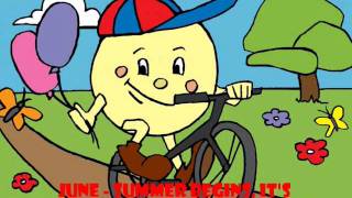 Les mois de l'année en chanson - Anglais : Primaire 3, 4, 5