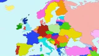 Europe - Pays européens en chanson - Anglais : Primaire 3, 4, 5