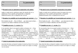Ponctuation - Exercices  : Primaire 2 - PDF à imprimer