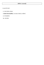 Son [Z] - Cours, Leçon : Primaire 3 - PDF à imprimer