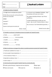 Impératif présent - Révisions : Secondaire 2 - PDF à imprimer