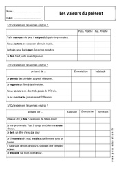 Valeurs du présent - Révisions : Primaire 6 - PDF à imprimer