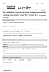 m devant m, p, b - Dictée accompagnée n°5 : Primaire 4 - PDF à imprimer