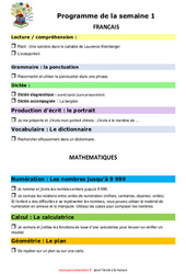 Guide pour les parents - Rituels - école à la maison IEF - Fiches  : Primaire 4