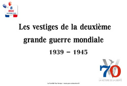 La deuxième guerre mondiale - Au XXe siècle - La Famille pass temps : Primaire 5 - PDF à imprimer