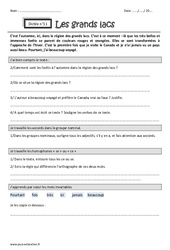 Accords dans le groupe nominal - se ou ce - Dictée accompagnée n°11 : Primaire 4 - PDF à imprimer