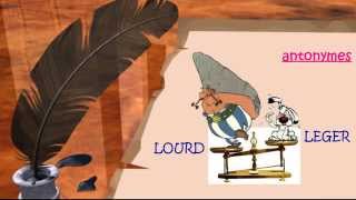 Contraire d’un mot - Antonyme - Classe inversée : Primaire 4