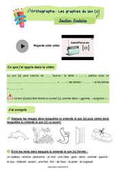 Les graphies du son [o] - Soutien scolaire pour les élèves en difficulté. : Primaire 3 - PDF à imprimer