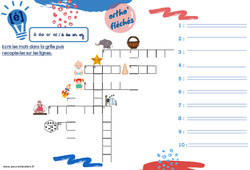 Le son [é] - Phonologie - Ortho' fléchés : Primaire 3 - PDF à imprimer