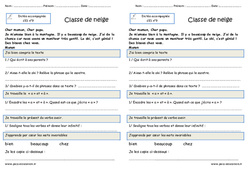 Classe de neige - Dictée accompagnée n°9 : Primaire 2 - PDF à imprimer