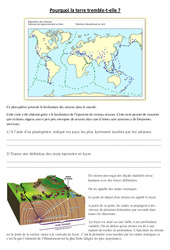 Pourquoi la terre tremble t'elle - Exercices - Sciences : Primaire 5 - PDF à imprimer