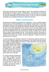 Chasse à l’œuf dans l’océan - Récit : Primaire 4, 5 - PDF à imprimer