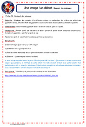 Respect des animaux - 1 image 1 débat - Les p'tits citoyens : Primaire 4, 5 - PDF à imprimer