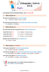 Ecrire le son [j] - Préparation aux évaluations : Primaire 4 - PDF à imprimer