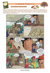La voleuse de chocolat - Bande dessinée - Lecture : Primaire 3 - PDF à imprimer