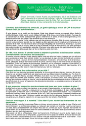 Jean - Louis Etienne - Interview - Littérature : Secondaire 1 - PDF à imprimer