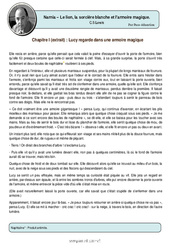 Le lion, la sorcière blanche et l’armoire magique - Littérature : Secondaire 1 - PDF à imprimer