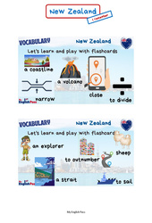 New Zealand (Summer) - Cours d'anglais - My English Pass : Secondaire 1, 2 - PDF à imprimer
