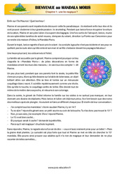 Mandala Moris - Lectures offertes du  à la  : Primaire 4, 5, 6 - Cycle 3 - PDF à imprimer