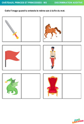 Princesse et Princesses - Savoir écouter en maternelle : Maternelle 1 - PDF à imprimer