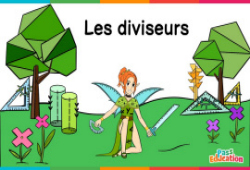 Les diviseurs - Vidéo La Fée des Maths : Primaire 4, 5