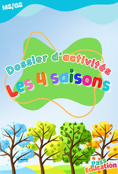 Les 4 saisons - Fichier d'activités : Maternelle 1, 2 - PDF à imprimer