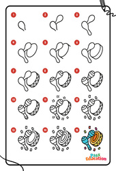 Carnaval - Apprendre à dessiner : Maternelle 2, Primaire 1, 2 - PDF à imprimer