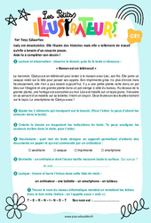 Maman est en télétravail - Les petits illustrateurs : Primaire 2 - PDF à imprimer