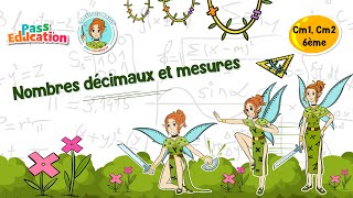 Nombres décimaux et mesures - Vidéo pédagogique - La Fée des Maths : Primaire 6