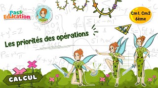 Les priorité des opérations - Vidéo pédagogique - La Fée des Maths : Primaire 6