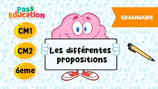 Les différentes propositions - Vidéo pédagogique -  : Primaire 4, 5, 6