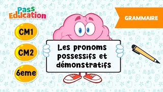 Les pronoms possessifs et démonstratifs - Vidéo pédagogique -  : Primaire 4, 5, 6