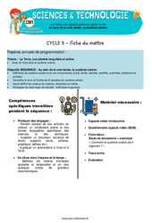 Au sein de la voie lactée, le système solaire - Séquence + vidéo - Edith Eprouvette : Primaire 4 - Cycle 3 - PDF à imprimer