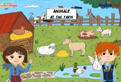 Animals at the Farm - Vocabulaire - Vidéo interactive - Apprends l'anglais avec Kelly and James : Maternelle 2, [Primaire]