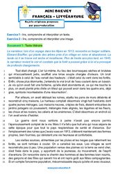 L’homme qui plantait des arbres - Jean GIONO - Mini - brevet français - Sujet inédit : Secondaire 3 - Cycle 4 - PDF à imprimer