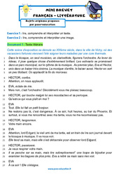 Le Bal des voleurs - Jean ANOUILH - Mini - brevet français - Sujet inédit : Secondaire 3 - Cycle 4 - PDF à imprimer