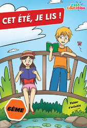 Cet été, je lis - Lectures offertes par Pass Education : Primaire 6 - PDF à imprimer