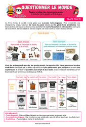 L’évolution de la société au fil du temps - Cours, Leçon - Apis & ses amis : Primaire 3 - PDF à imprimer