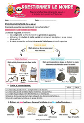 L’évolution de la société au fil du temps - Exercices - Apis & ses amis : Primaire 3 - PDF à imprimer