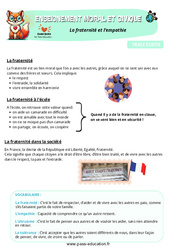 La fraternité et l’empathie - Cours, Leçon - EMC : Primaire 4 - PDF à imprimer