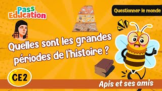Quelles sont les grandes périodes de l’histoire ? - Vidéo - Apis & ses amis : Primaire 3