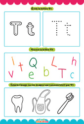 Lettre S - Apprendre à écrire les lettres -  Maternelle : Maternelle 1, 2 - PDF à imprimer