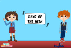 Days of the week - Vocabulaire - Séquence complète - Apprends l’anglais avec Kelly and James : Maternelle 2, [Primaire] - PDF à imprimer