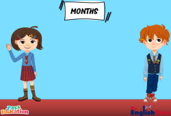 Months - Séquence complète - Apprends l’anglais avec Kelly and James : Maternelle 2, [Primaire] - PDF à imprimer
