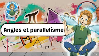 Angles et parallélisme - Vidéo - La Fée des Maths : Secondaire 1, 2, 3