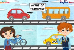 Means of transport - Séquence complète - Apprends l’anglais avec Kelly and James : Maternelle 2, [Primaire] - PDF à imprimer