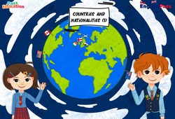 Countries and Nationalities - Séquence complète - Apprends l’anglais avec Kelly and James : Primaire - PDF à imprimer