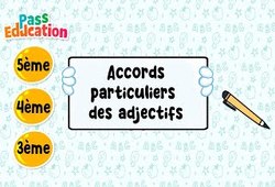 Accords particuliers des adjectifs - Vidéo : Secondaire 1, 2, 3